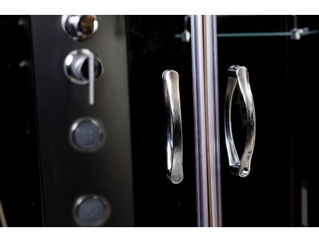 Душевая кабина Niagara Classic NG-2509-14BKG 100x100 с высоким поддоном, тонированным стеклом 25091434BKG - фото 7