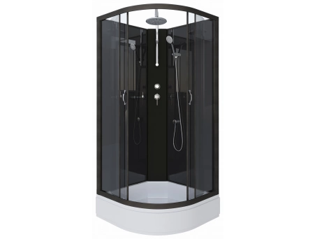 Душевая кабина Niagara Classic NG-6501-14BKT 90x90 со средним поддоном, тонированным стеклом 65011434BKT