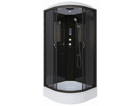 Душевая кабина Niagara Classic NG-6501-14P 90x90 со средним поддоном, тонированным стеклом 65011434P