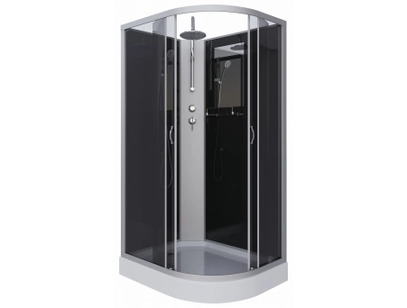 Душевая кабина Niagara Classic NG-3512-14LBKT 120x80 с низким поддоном, тонированным стеклом 35121433LBKT