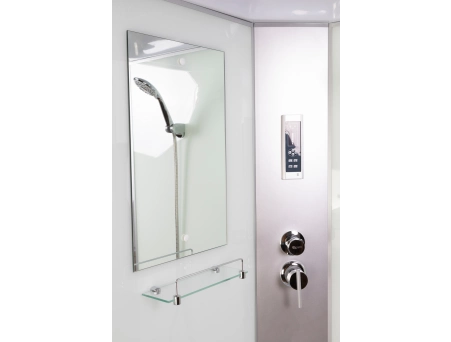 Душевая кабина Niagara Classic NG-2307-14P 80x80 с высоким поддоном, матовым стеклом 23071424P - фото 4