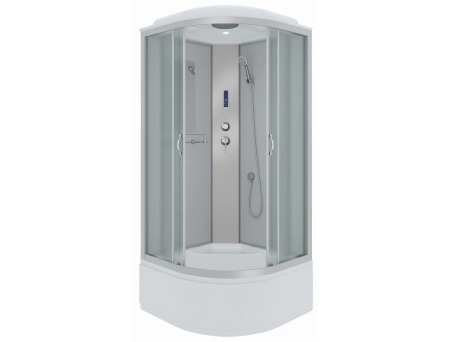 Душевая кабина Niagara Classic NG-2307-14P 80x80 с высоким поддоном, матовым стеклом 23071424P