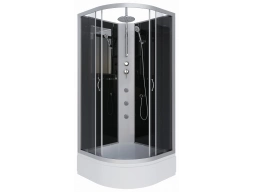 Душевая кабина Niagara Classic NG-3502-14BKTG 100x100 средний поддон, тонированное стекло