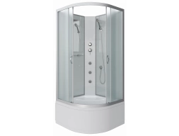 Душевая кабина Niagara Classic NG-2308-14BKG 90x90 высокий поддон, матовое стекло