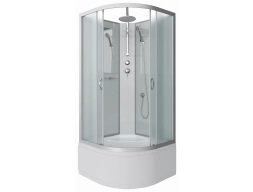 Душевая кабина Niagara Classic NG-2308-14BKT 90x90 высокий поддон, матовое стекло
