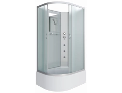 Душевая кабина Niagara Classic NG-2310-14RBKG 120x80 высокий поддон, матовое стекло