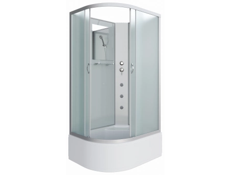 Душевая кабина Niagara Classic NG-2310-14RBKG 120x80 с высоким поддоном, матовым стеклом 23101424RBKG