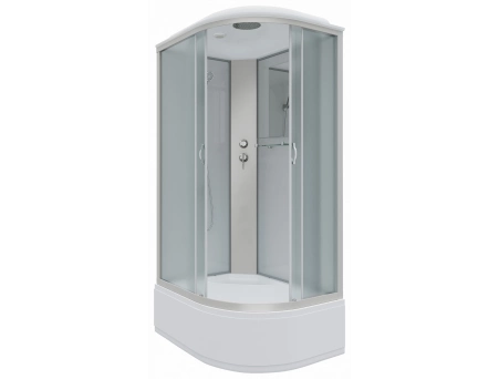 Душевая кабина Niagara Classic NG-2310-14L 120x80 с высоким поддоном, матовым стеклом 23101424L