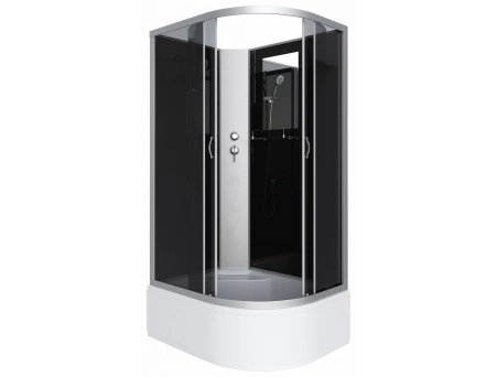 Душевая кабина Niagara Classic NG-2510-14LBK 120x80 с высоким поддоном, тонированным стеклом 25101434LBK