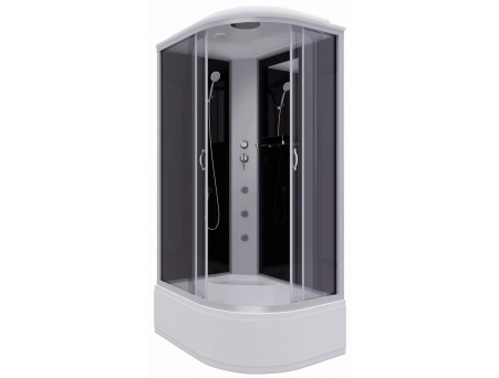Душевая кабина Niagara Classic NG-2510-14LG 120x80 с высоким поддоном, тонированным стеклом 25101434LG
