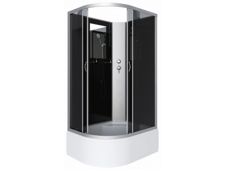 Душевая кабина Niagara Classic NG-2510-14RBK 120x80 с высоким поддоном, тонированным стеклом 25101434RBK