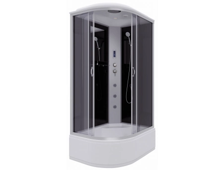 Душевая кабина Niagara Classic NG-2510-14RF 120x80 с высоким поддоном, тонированным стеклом 25101434RF
