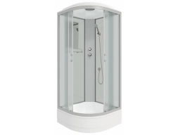 Душевая кабина Niagara Classic NG-3302-14 100x100 средний поддон, матовое стекло