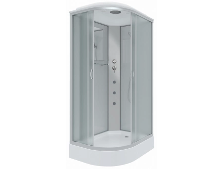 Душевая кабина Niagara Classic NG-3312-14RG 120x80 с низким поддоном, матовым стеклом 33121423RG