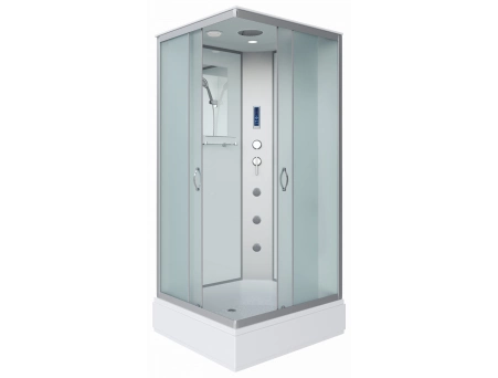 Душевая кабина Niagara Classic NG-33084-14QF 100x80 со средним поддоном, матовым стеклом 330844QF