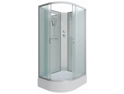 Душевая кабина Niagara Classic NG-33184-14RBK 110x80 средний поддон, матовое стекло