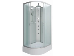 Душевая кабина Niagara Classic NG-33184-14RBKTG 110x80 средний поддон, матовое стекло