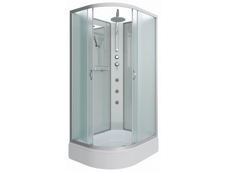 Душевая кабина Niagara Classic NG-33294-14RBKTG 120x90 со средним поддоном, матовым стеклом 332944RBKTG
