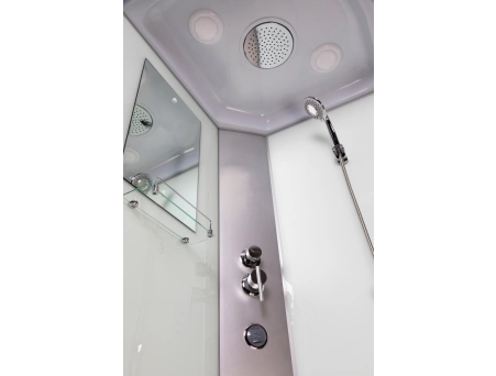 Душевая кабина Niagara Classic NG-33294-14R 120x90 со средним поддоном, матовым стеклом 332944R - фото 12