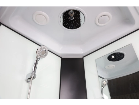 Душевая кабина Niagara Classic NG-6703-14F 80x80 со средним поддоном, прозрачным стеклом 67031414F - фото 12