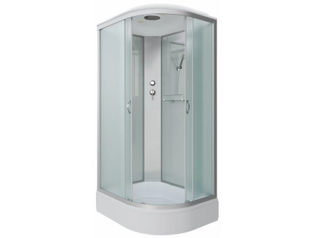 Душевая кабина Niagara Classic NG-33184-14L 110x80 со средним поддоном, матовым стеклом 331844L