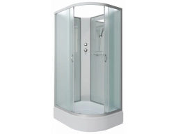 Душевая кабина Niagara Classic NG-33184-14LBK 110x80 средний поддон, матовое стекло