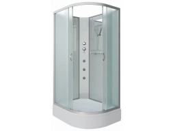 Душевая кабина Niagara Classic NG-33194-14LBKG 110x90 средний поддон, матовое стекло