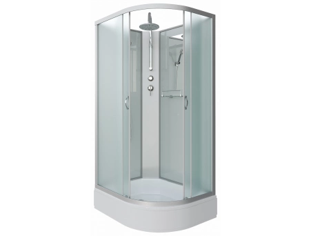 Душевая кабина Niagara Classic NG-33294-14LBKT 120x90 со средним поддоном, матовым стеклом 332944LBKT