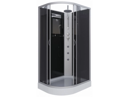 Душевая кабина Niagara Classic NG-3512-14RBKTG 120x80 с низким поддоном, тонированным стеклом 35121433RBKTG