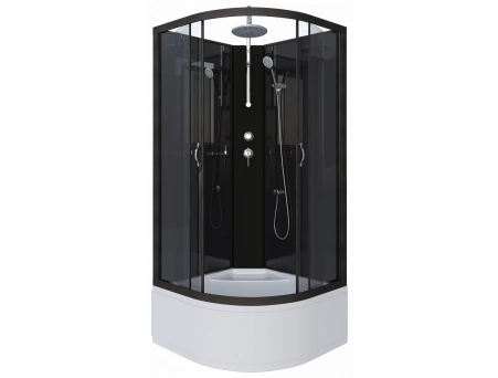 Душевая кабина Niagara Classic NG-6508-14BKT 90x90 с высоким поддоном, тонированным стеклом 65081434BKT