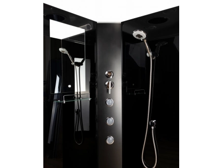Душевая кабина Niagara Classic NG-6508-14BKG 90x90 с высоким поддоном, тонированным стеклом 65081434BKG - фото 14