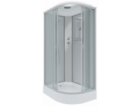 Душевая кабина Niagara Classic NG-3312-14L 120x80 с низким поддоном, матовым стеклом 33121423L