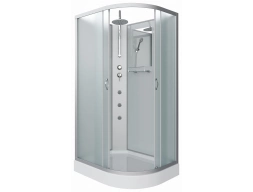 Душевая кабина Niagara Classic NG-3312-14LBKTG 120x80 низкий поддон, матовое стекло