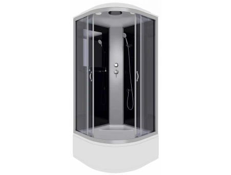Душевая кабина Niagara Classic NG-2507-14 80x80 с высоким поддоном, тонированным стеклом 25071434