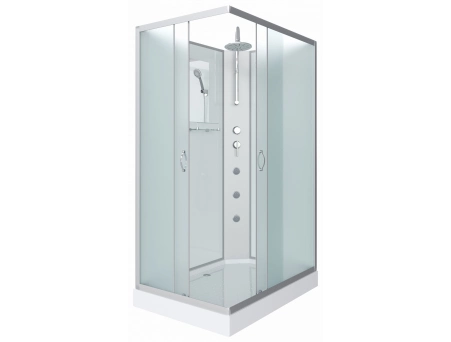 Душевая кабина Niagara Classic NG-43295-14QBKTG 120x90 с низким поддоном, матовым стеклом 432953QBKTG