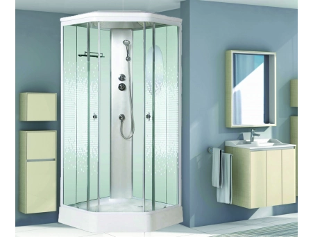 Душевая кабина Niagara Ultra NG-2306-01 90x90 с низким поддоном, прозрачным стеклом с рисунком 23060154 - фото 2