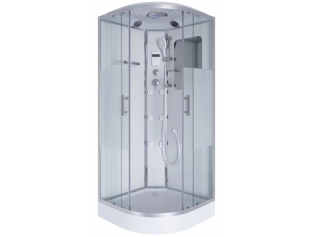 Душевая кабина Niagara Ultra NG-302-01 100x100 с низким поддоном, комбинированным стеклом (прозрачным, матовым) 3020164