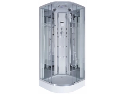 Душевая кабина Niagara Ultra NG-702-01 100x100 низкий поддон, прозрачное стекло с рисунком