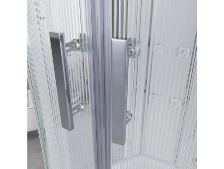Душевая кабина Niagara Ultra NG-708-01 90x90 с высоким поддоном, прозрачным стеклом с рисунком 7080164 - фото 10