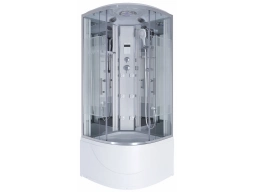 Душевая кабина Niagara Ultra NG-709-01 100x100 высокий поддон, прозрачное стекло с рисунком