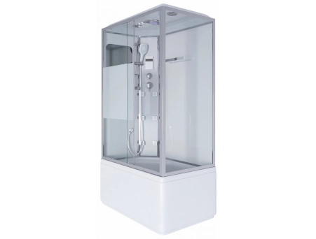 Душевая кабина Niagara Ultra NG-307-01L 120x80 с высоким поддоном, комбинированным стеклом (прозрачным, матовым) 3070164L - фото 8
