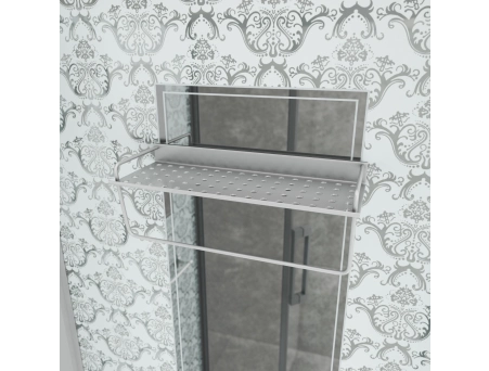 Душевая кабина Niagara Luxe NG-7717WBK 100x100 с низким поддоном, прозрачным стеклом 7717WBK - фото 4