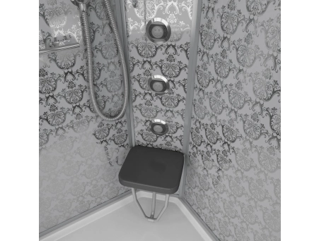 Душевая кабина Niagara Luxe NG-7715W 90x90 с низким поддоном, прозрачным стеклом 7715W - фото 4