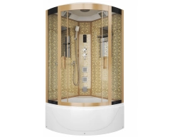 Душевая кабина Niagara Luxe NG-7710G 100x100 высокий поддон, прозрачное стекло