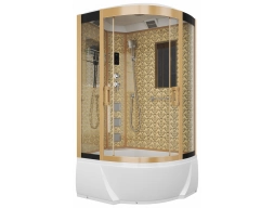 Душевая кабина Niagara Luxe NG-7712GL 80x120 высокий поддон, прозрачное стекло