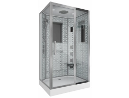 Душевая кабина Niagara Luxe NG-7711WR 90x120 низкий поддон, прозрачное стекло