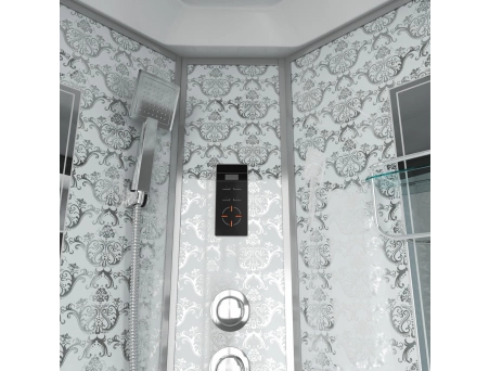 Душевая кабина Niagara Luxe NG-7790W 90x90 с высоким поддоном, прозрачным стеклом 7790W - фото 3