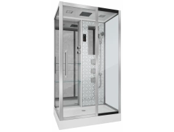 Душевая кабина Niagara Luxe NG-7713WR 82x120 низкий поддон, прозрачное стекло