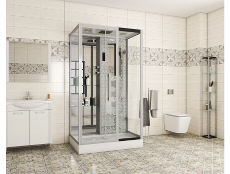 Душевая кабина Niagara Luxe NG-7713WR 82x120 с низким поддоном, прозрачным стеклом 7713WR - фото 2