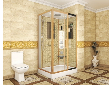 Душевая кабина Niagara Luxe NG-7711GR 90x120 с низким поддоном, прозрачным стеклом 7711GR - фото 3